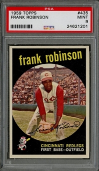1959 Topps #435 Frank Robinson - PSA MINT 9 
